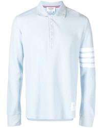 Thom Browne Hector Bunny 4 Bar Long Sleeve Polo Shirt