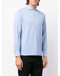 Moorer Long Sleeve Polo Shirt