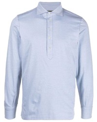 Moorer Long Sleeve Polo Shirt