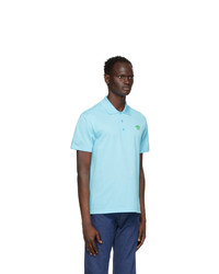 Versace Blue Medusa Polo