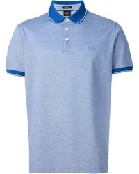 Boss Hugo Boss Prout Contrast Sleeve And Collar Detail Polo Shirt