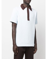 Jil Sander Contrast Trimmed Polo Shirt