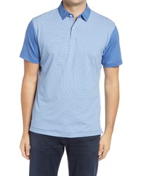 Peter Millar Doxy Colorblock Short Sleeve Stretch Polo