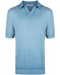 Daniele Alessandrini Faded Effect Polo Shirt