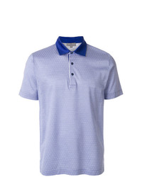 Canali Jacquard Polo Shirt