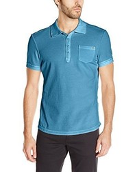 Jet Lag Washed Pique Polo Shirt
