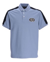 Emporio Armani Logo Patch Cotton Polo Shirt