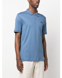Calvin Klein Logo Patch Short Sleeved Polo Shirt