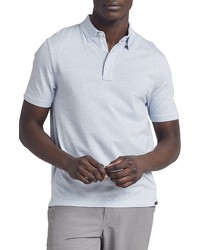 Faherty Movet Polo Shirt In Cardiff Blue Heather At Nordstrom