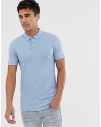 ASOS DESIGN Muscle Fit Polo In Pique