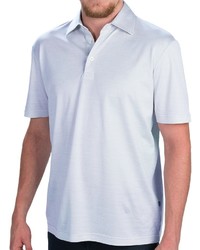 Zimmerli Of Switzerland Silk Cotton Polo Shirt Short Sleeve