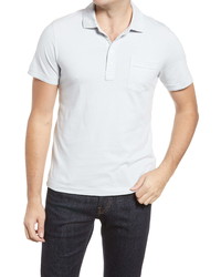 Billy Reid Pensacola Solid Cotton Polo Shirt