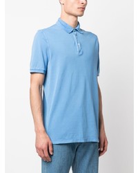 Fedeli Piqu Weave Cotton Polo Shirt
