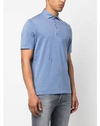 Fedeli Plain Organic Cotton Polo Shirt