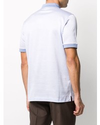 Canali Plain Polo Shirt