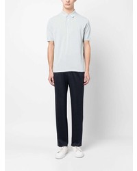 Eleventy Short Sleeve Cotton Polo Shirt