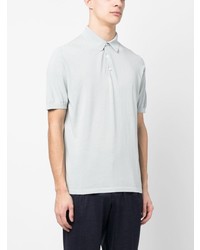 Eleventy Short Sleeve Cotton Polo Shirt