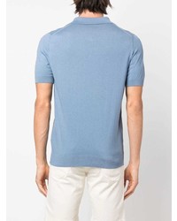 Fedeli Short Sleeve Cotton Polo Top