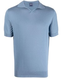 Fedeli Short Sleeve Cotton Polo Top