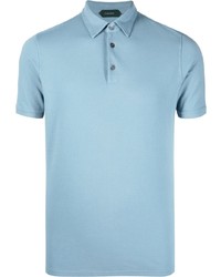 Zanone Short Sleeve Fitted Polo Shirt
