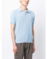 Cruciani Short Sleeve Knitted Polo Shirt
