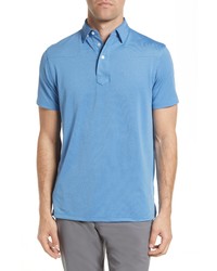 TEXAS STANDARD Short Sleeve Polo In Heron Blue At Nordstrom