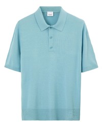 Burberry Short Sleeve Silk Polo Shirt