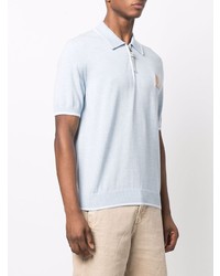 Billionaire Short Sleeve Zipped Polo Shirt