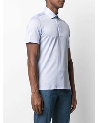 Finamore 1925 Napoli Short Sleeved Cotton Polo Shirt