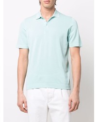 Drumohr Short Sleeved Cotton Polo Shirt