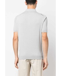 Eleventy Short Sleeved Cotton Polo Shirt