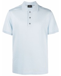 Brioni Short Sleeved Cotton Polo Shirt