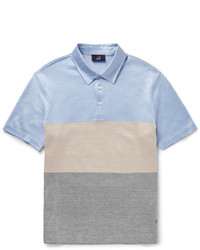 Dunhill Slim Fit Silk And Cotton Blend Polo Shirt