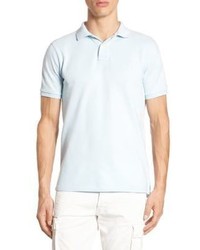 Polo Ralph Lauren Solid Slim Fit Weathered Mesh Polo