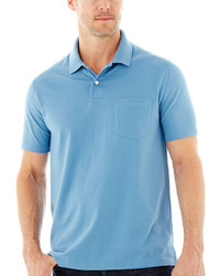 St Johns Bay St Johns Bay Solid Jersey Polo