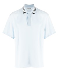 Lanvin Striped Collar Polo Shirt