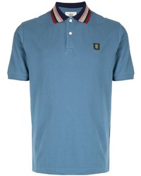 Kent & Curwen Striped Collar Polo Shirt