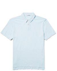 James Perse Supima Cotton Jersey Polo Shirt