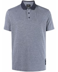 Armani Exchange Tonal Collar Piqu Polo Shirt