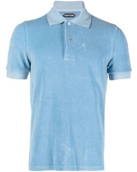 Tom Ford Towelling Finish Cotton Polo Shirt