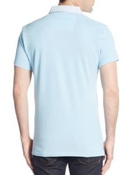 Saks Fifth Avenue Trim Fit Print Detailed Polo Shirt
