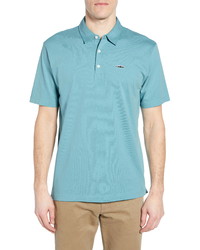 Patagonia Trout Fitz Roy Regular Fit Organic Cotton Polo