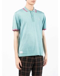 Fred Perry X Charles Jeffery Loverboy Glitter Knitted Polo Shirt