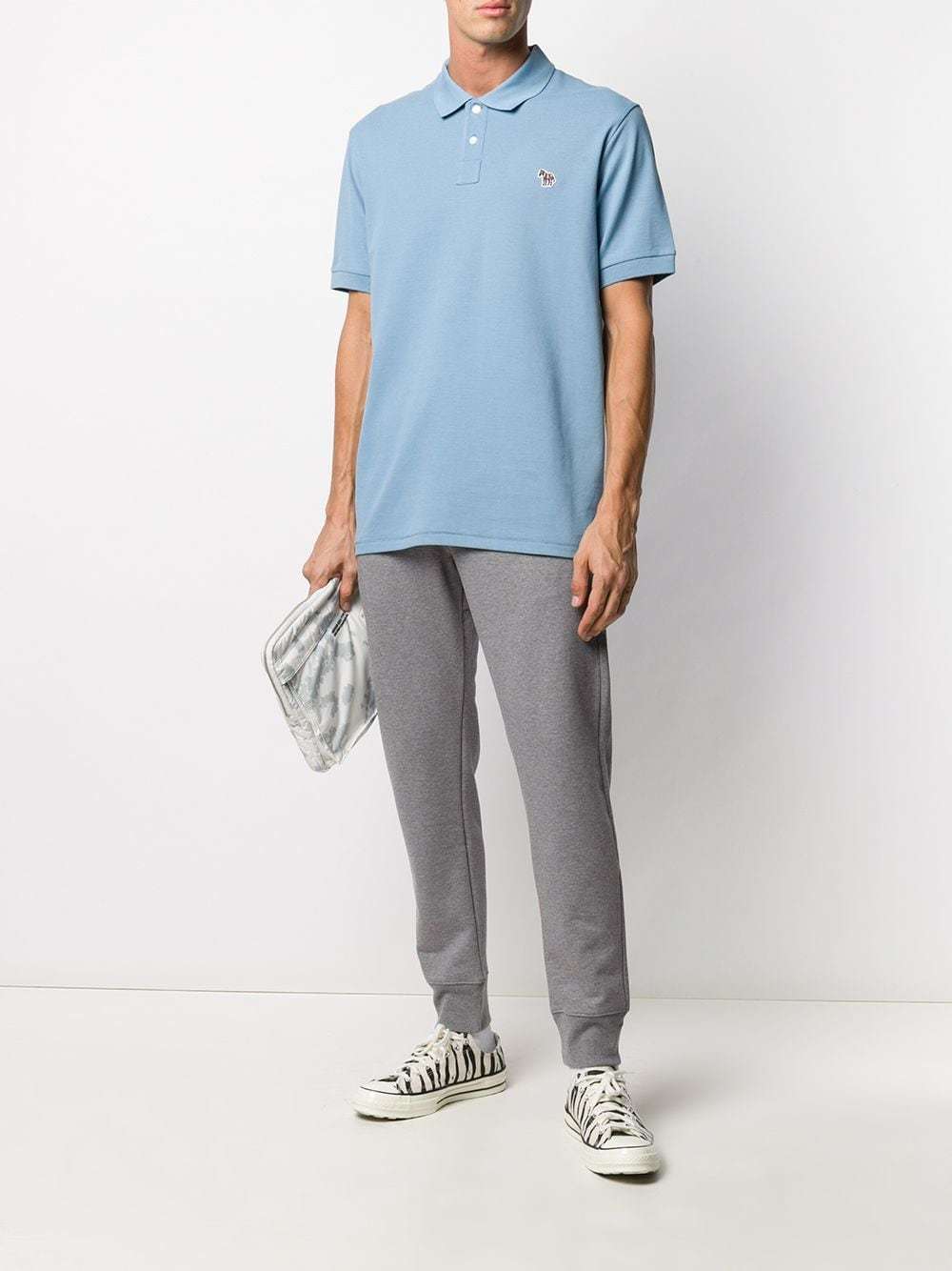 PS Paul Smith Zebra Polo Shirt, $64 | farfetch.com | Lookastic