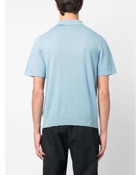 PS Paul Smith Zip Fastening Cotton Polo Shirt