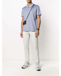 Canali Zip Front Polo Shirt