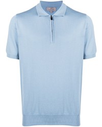 Canali Zip Polo Shirt