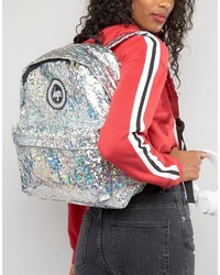 Hype Holographic Galvanised Backpack