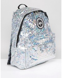 Hype Holographic Galvanised Backpack