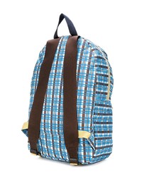 Marni Linear Checked Backpack